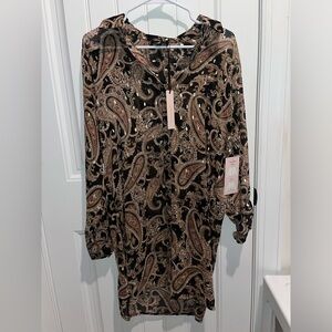 NWT Tamara H. Button Down Blouse